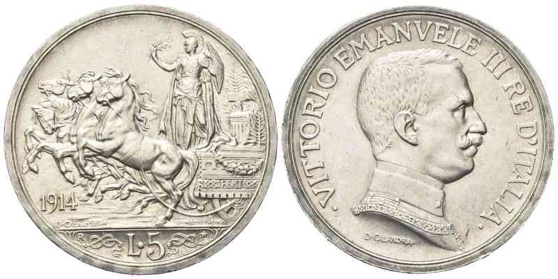 moneta vittorio emanuele III 1